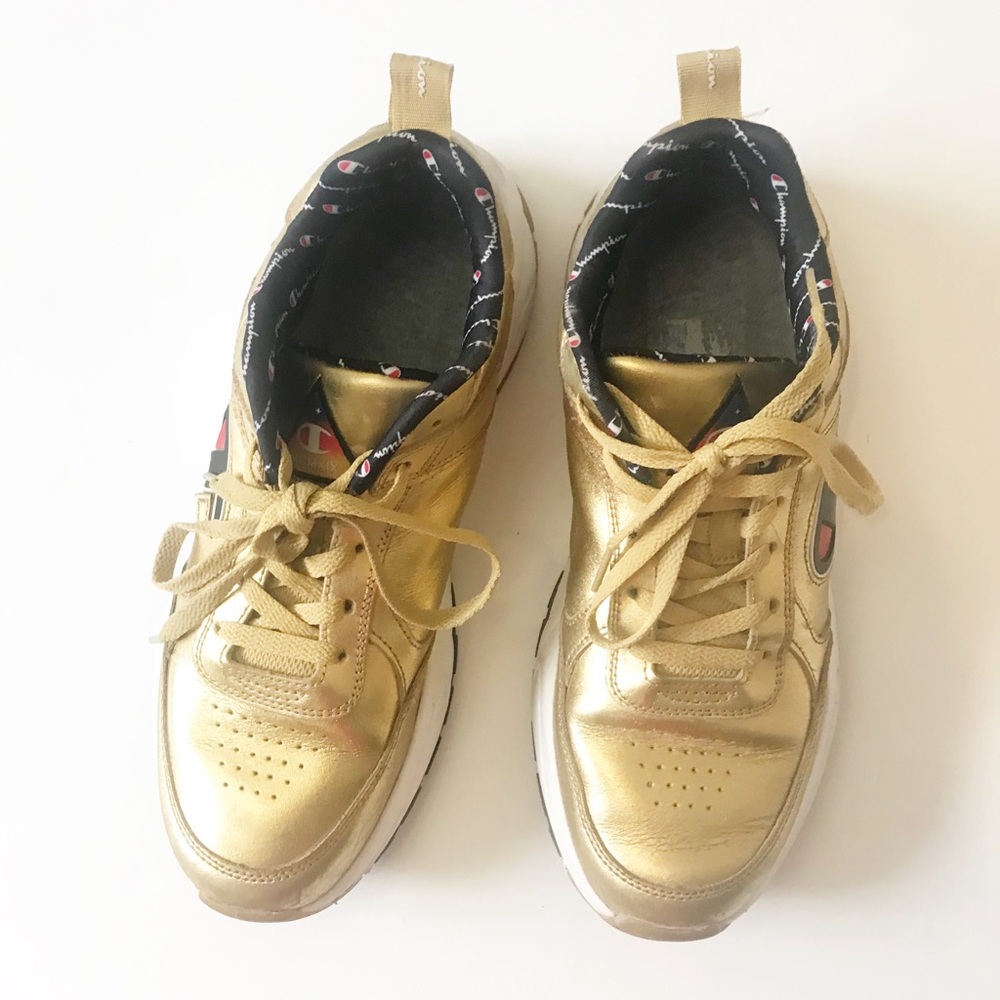 Champion 93Eighteen Block Lace Up Sneaker Shoes - Picture 5 of 9